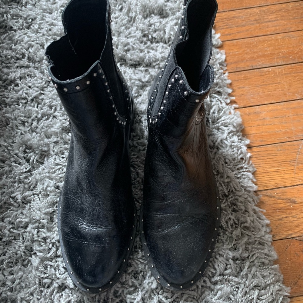 Rebecca Minkoff Studded Leather Booties